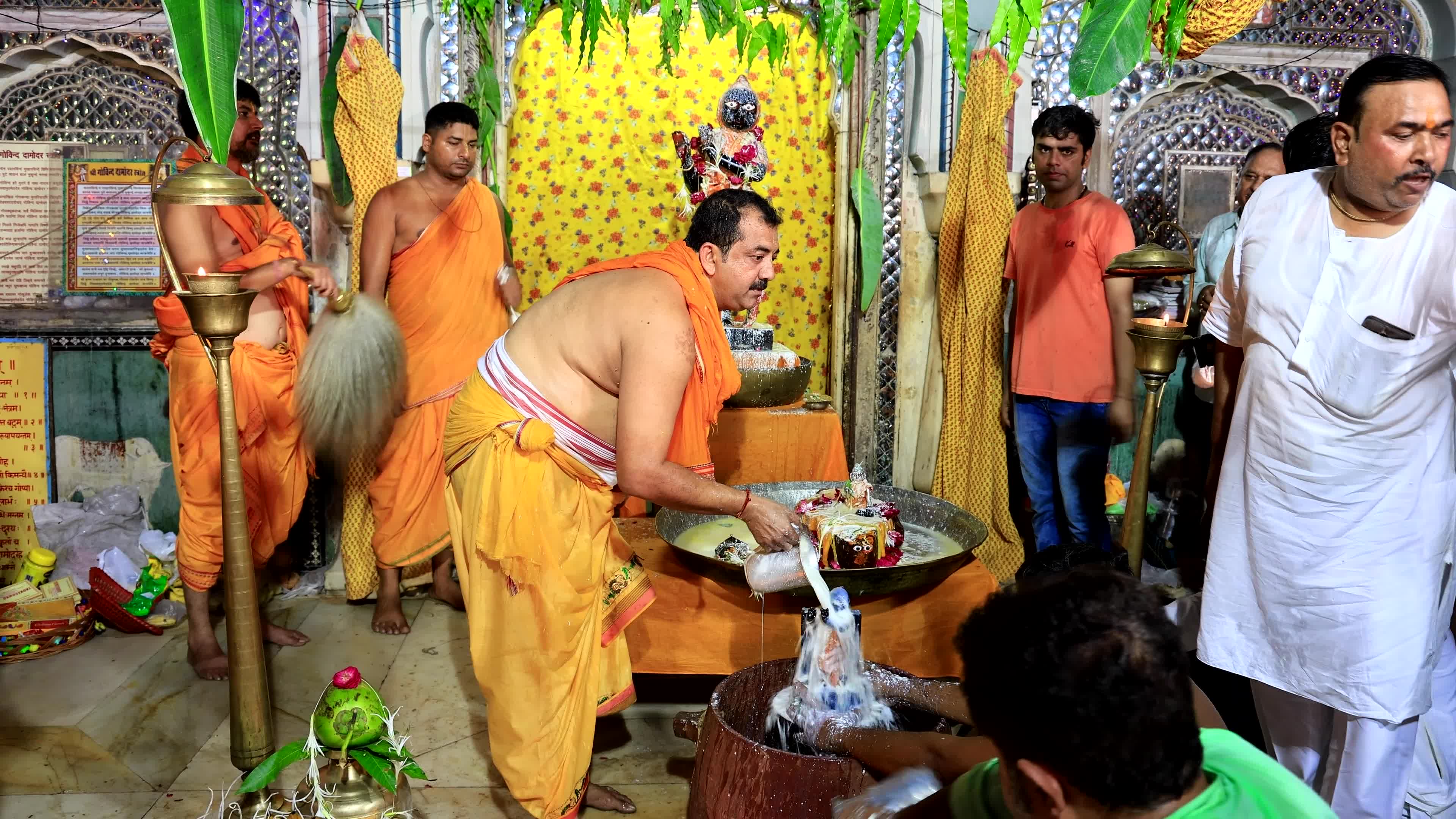 Krishna Janmashtami Celebration At Radha Damodar Ji Temple in Jaipur