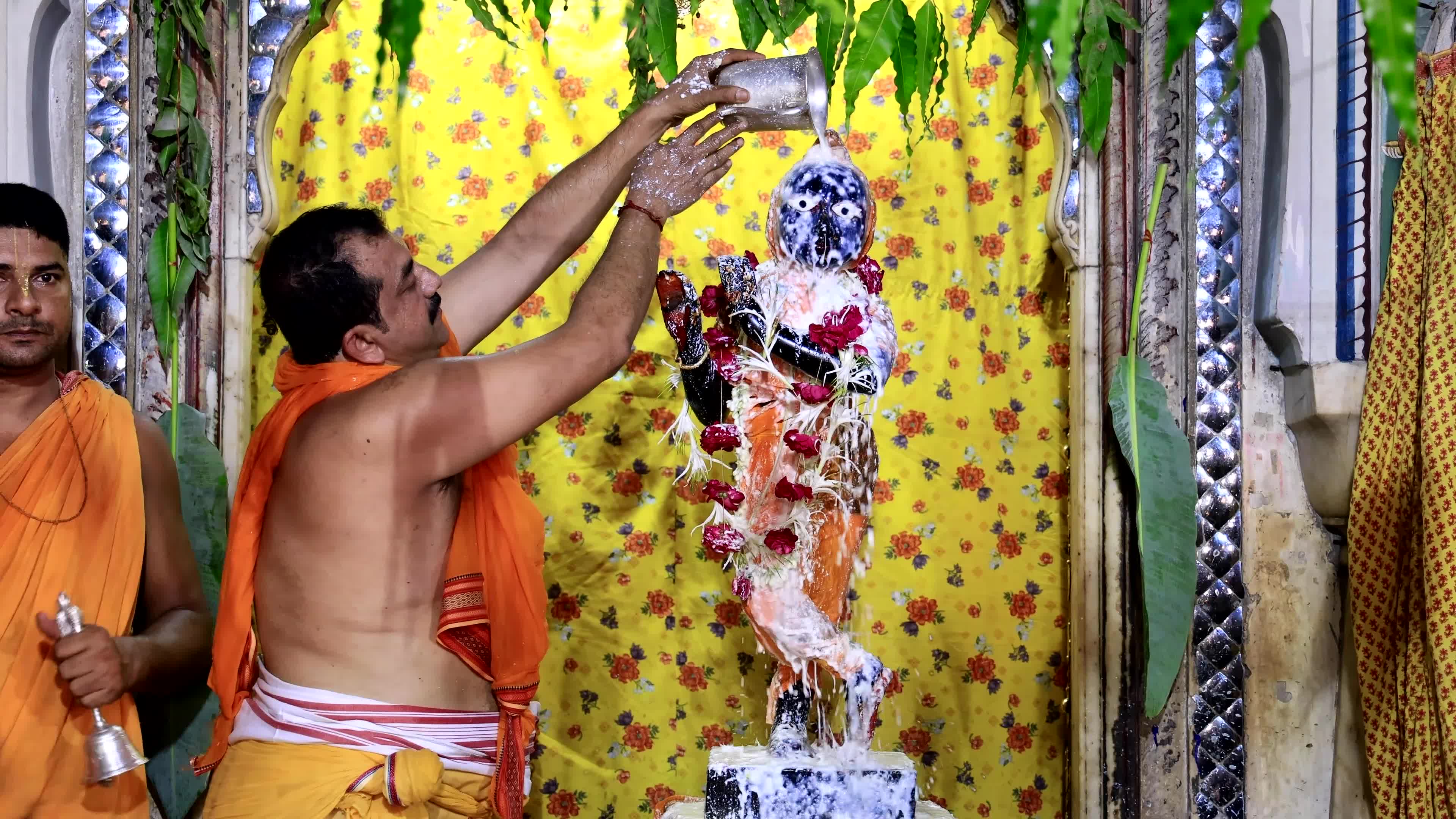 Krishna Janmashtami Celebration At Radha Damodar Ji Temple in Jaipur