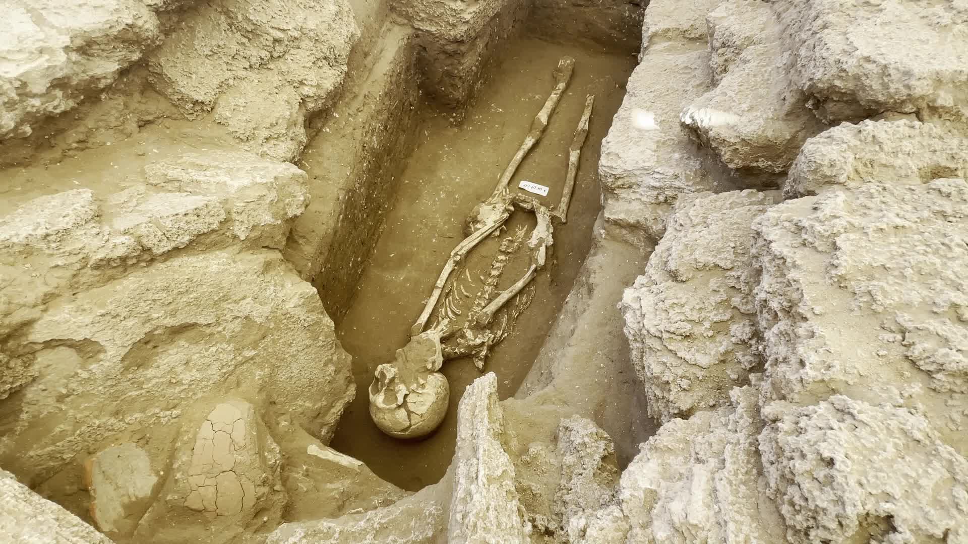 Roman Cemetery Discovered In Gaza, Palestine