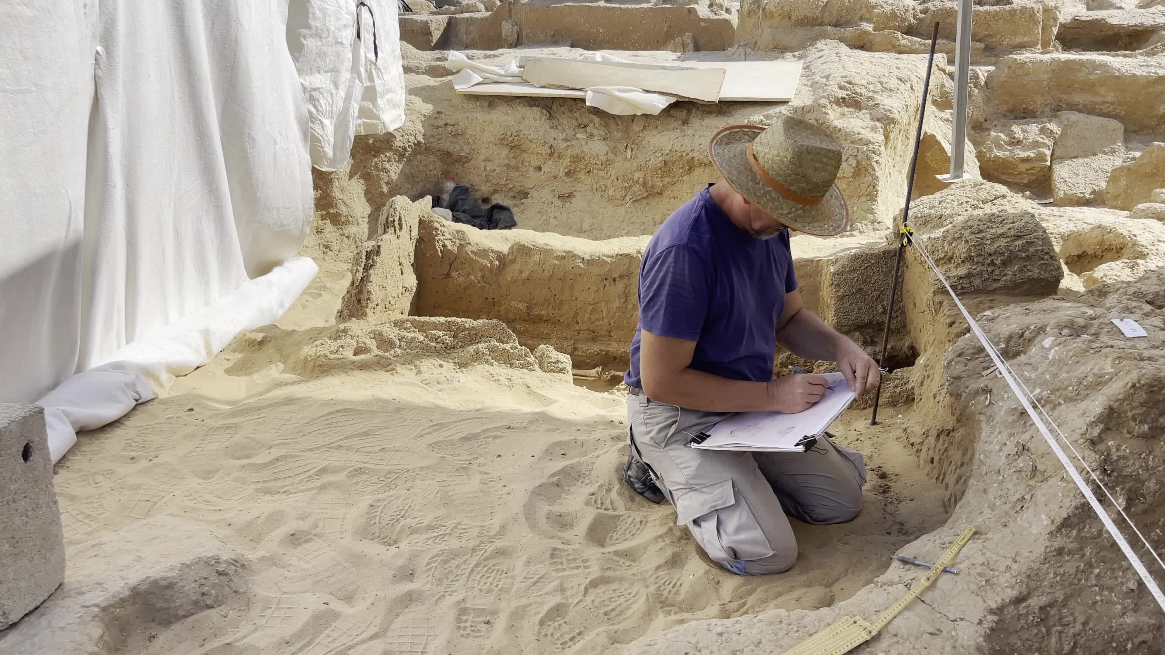 Roman Cemetery Discovered In Gaza, Palestine