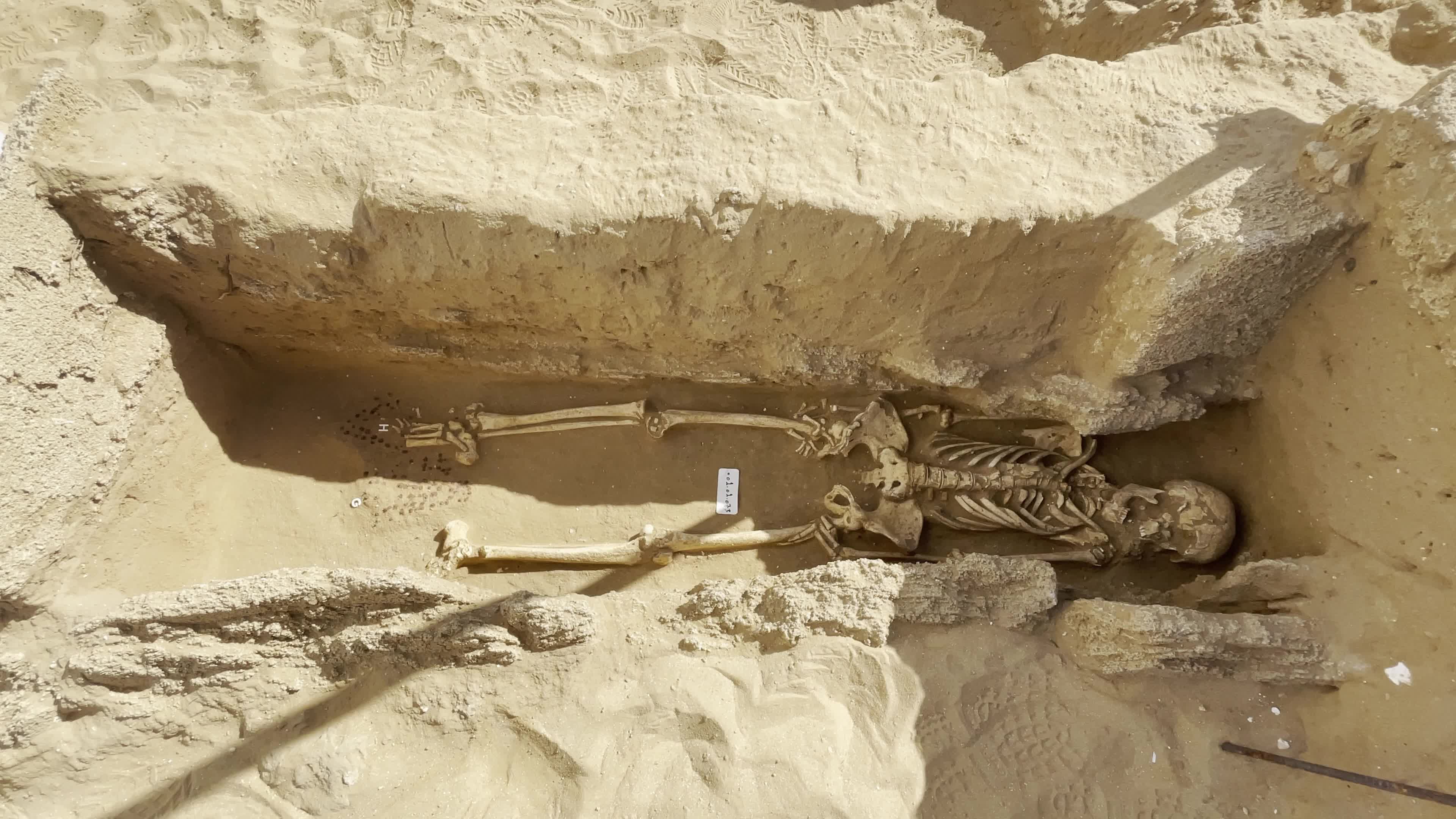 Roman Cemetery Discovered In Gaza, Palestine