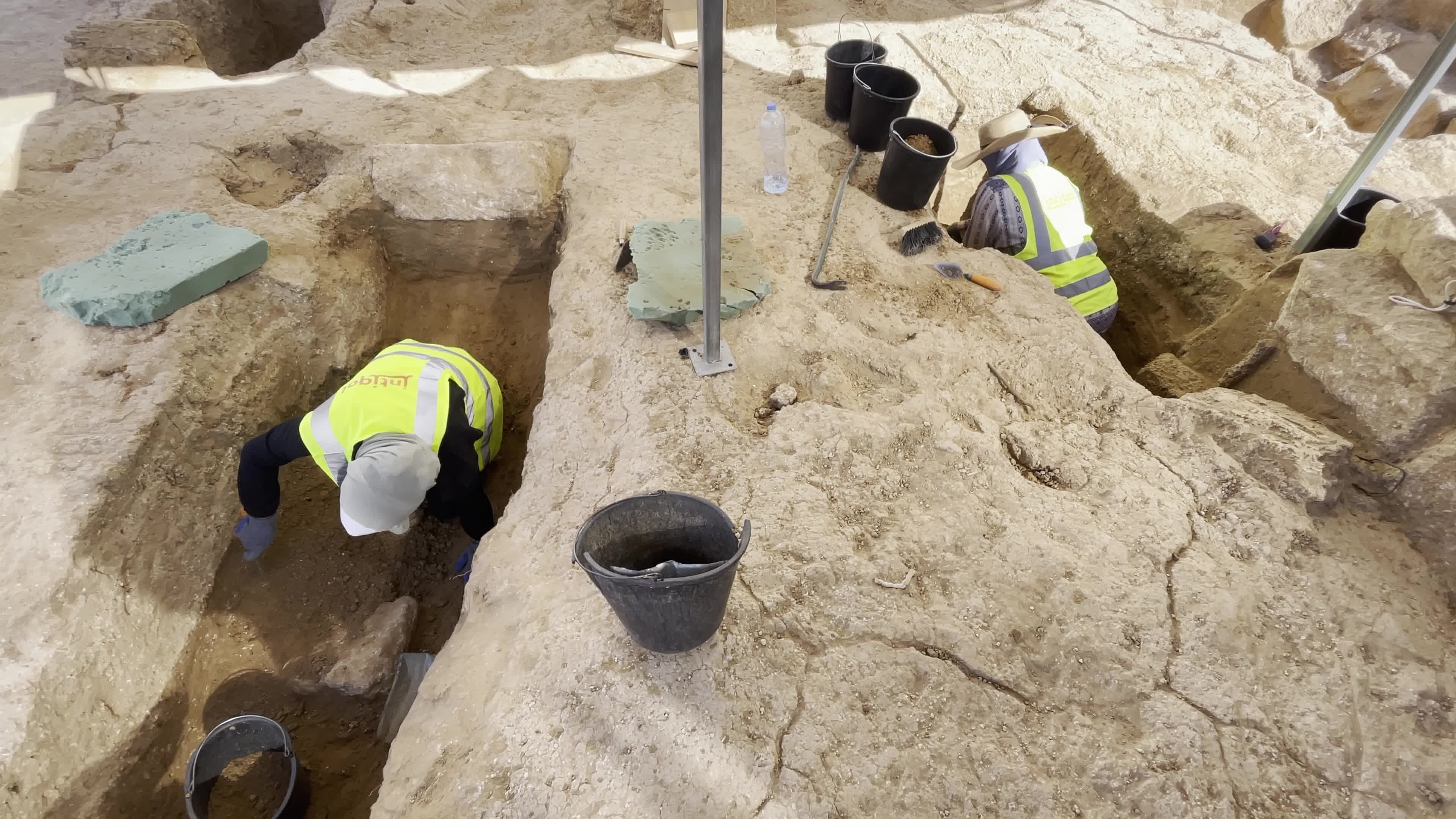 Roman Cemetery Discovered In Gaza, Palestine