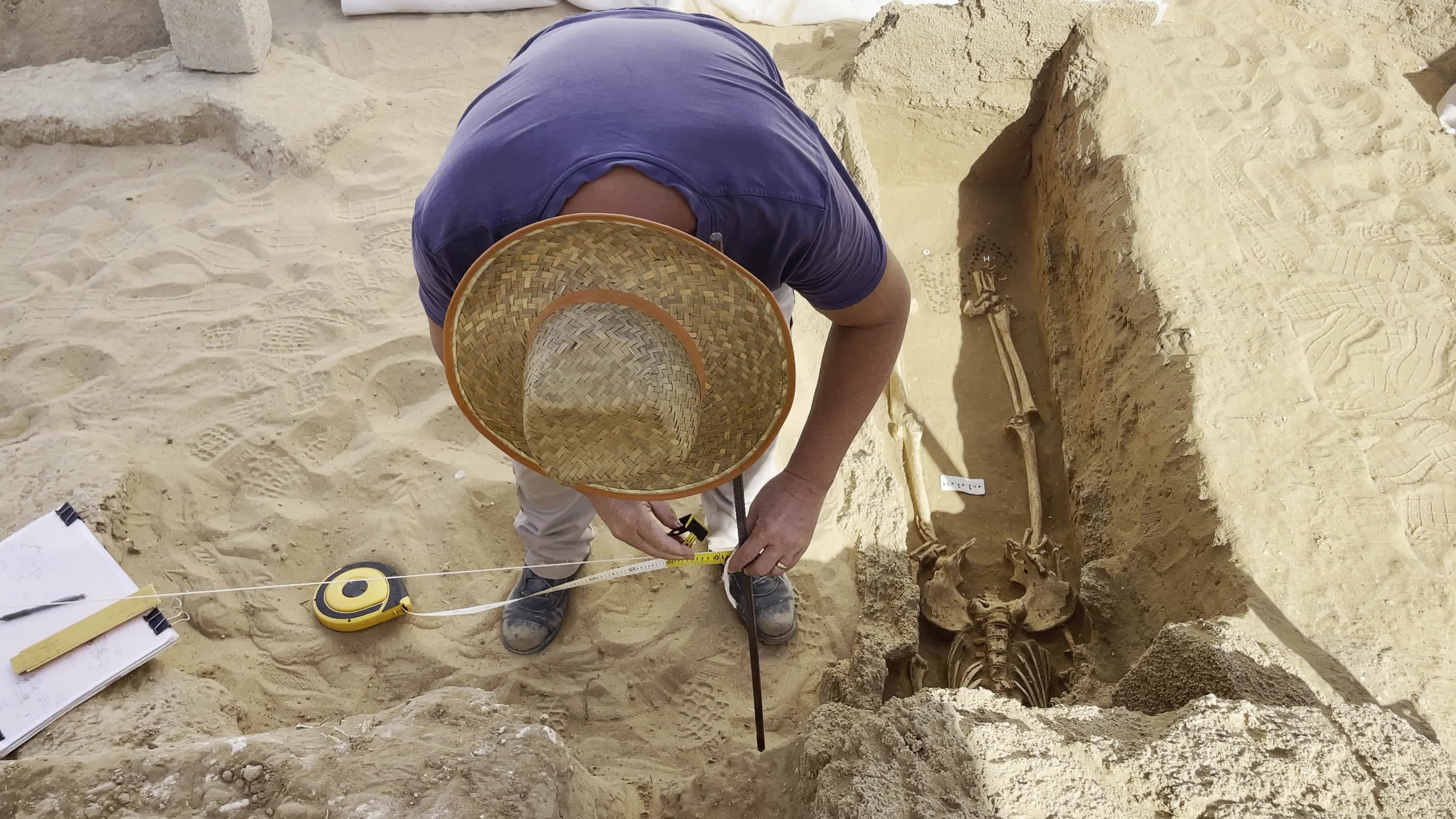 Roman Cemetery Discovered In Gaza, Palestine