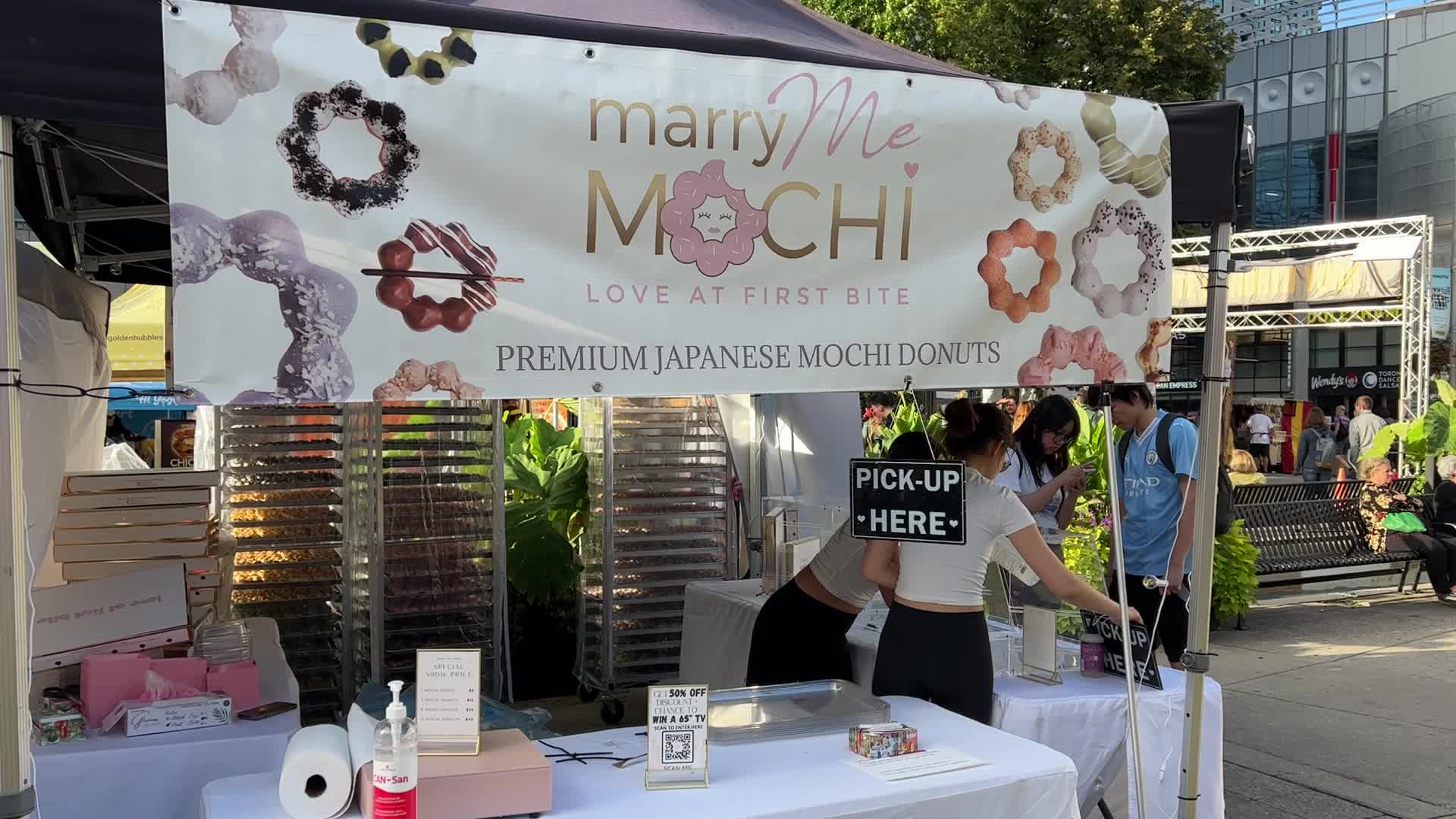 Gourmet Japanese Mochi donuts