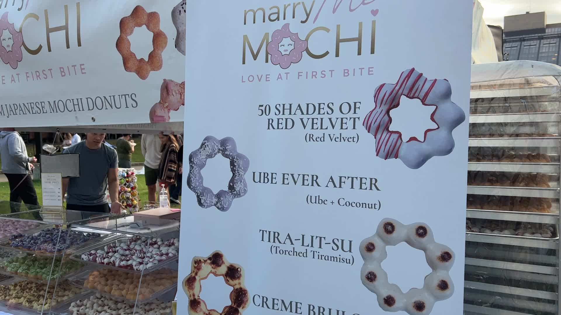 Gourmet Japanese Mochi donuts