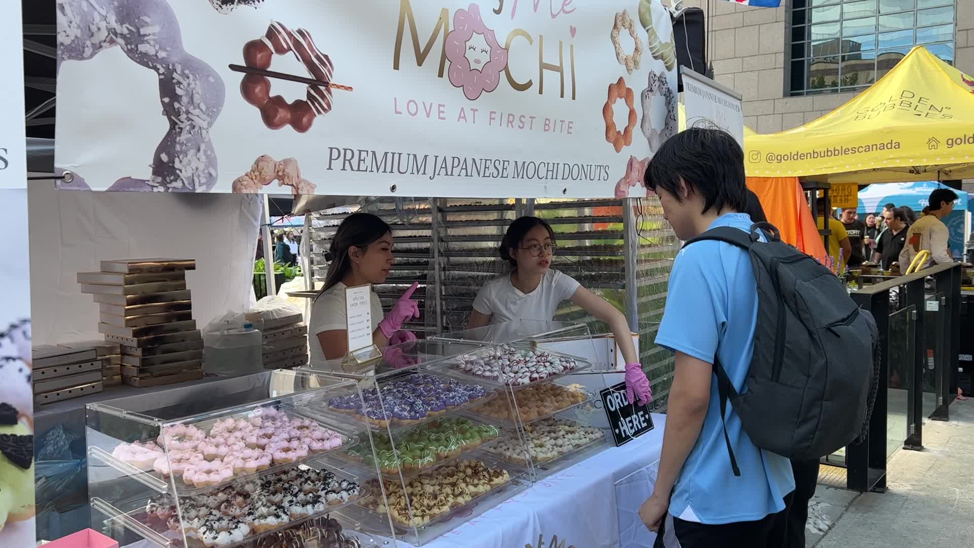 Gourmet Japanese Mochi donuts