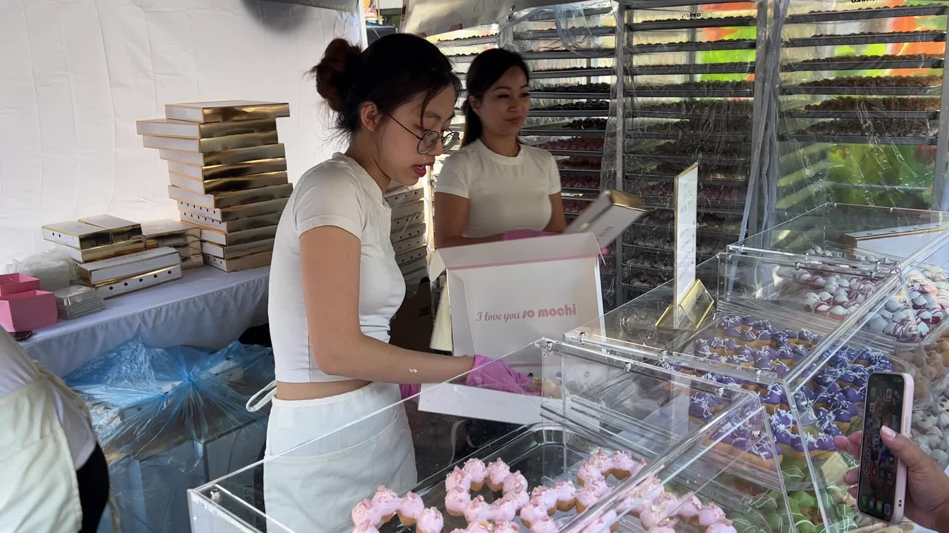 Gourmet Japanese Mochi donuts