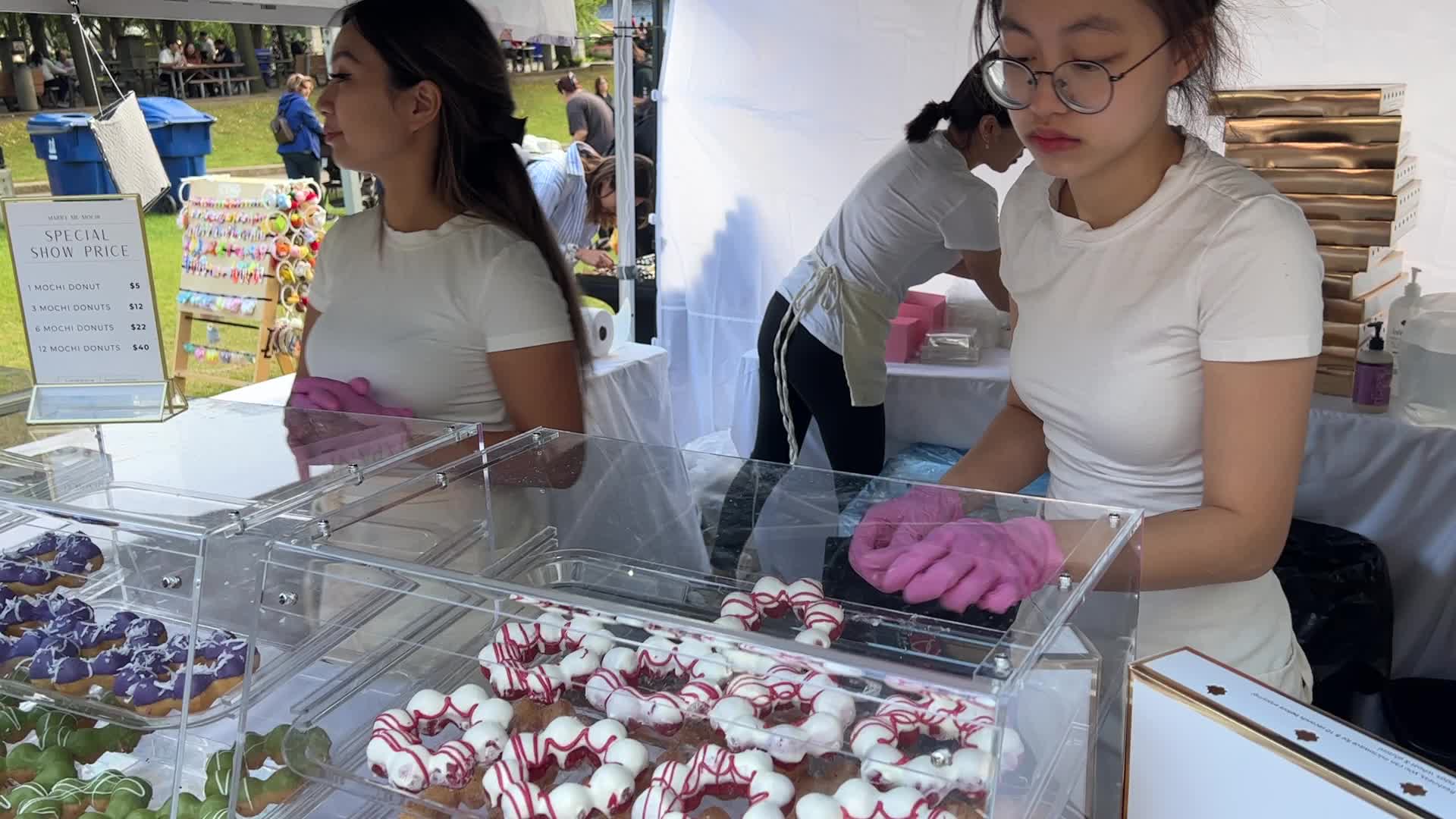 Gourmet Japanese Mochi donuts