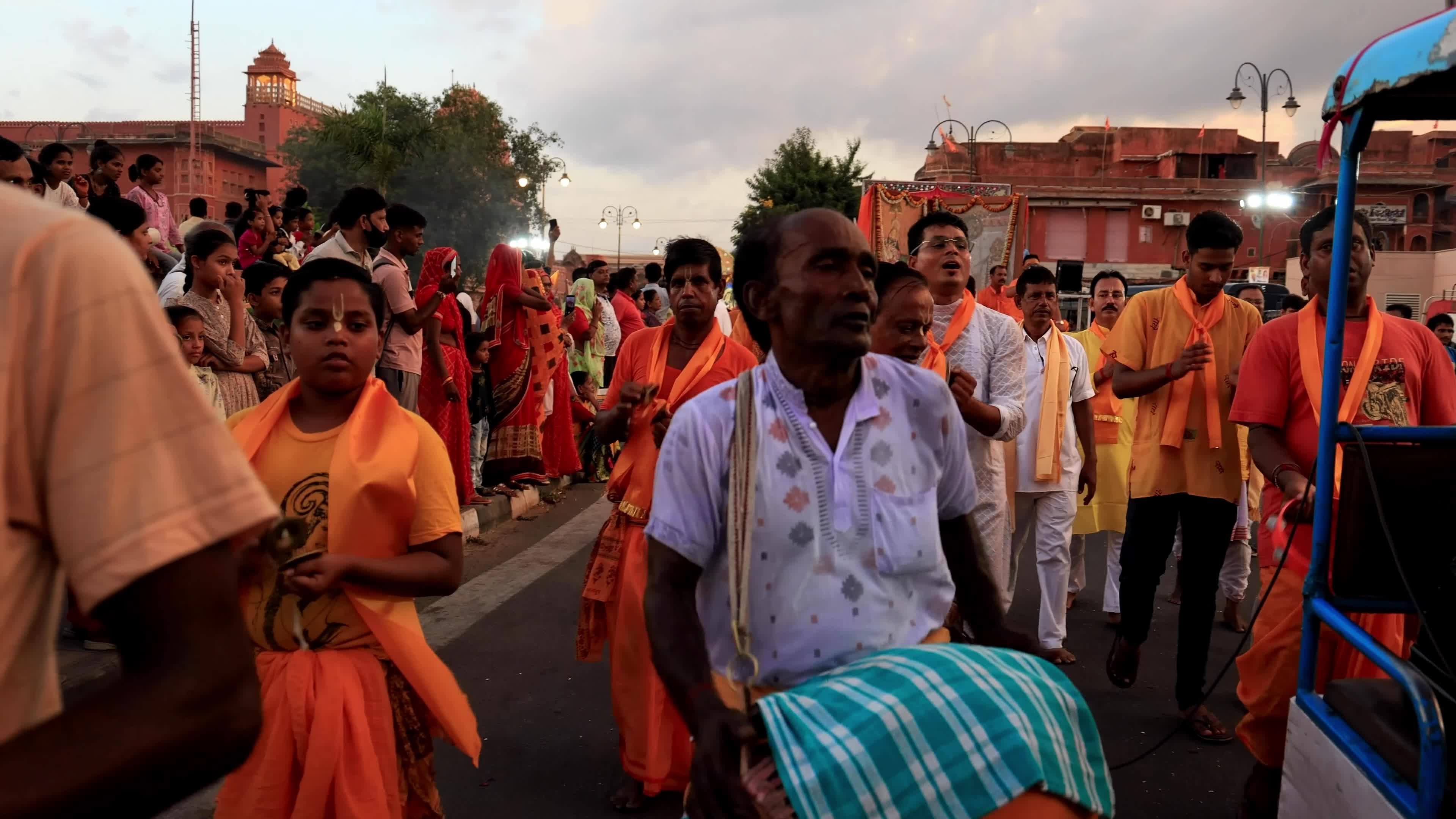 Krishna Janmashtami Procession in Jaipur