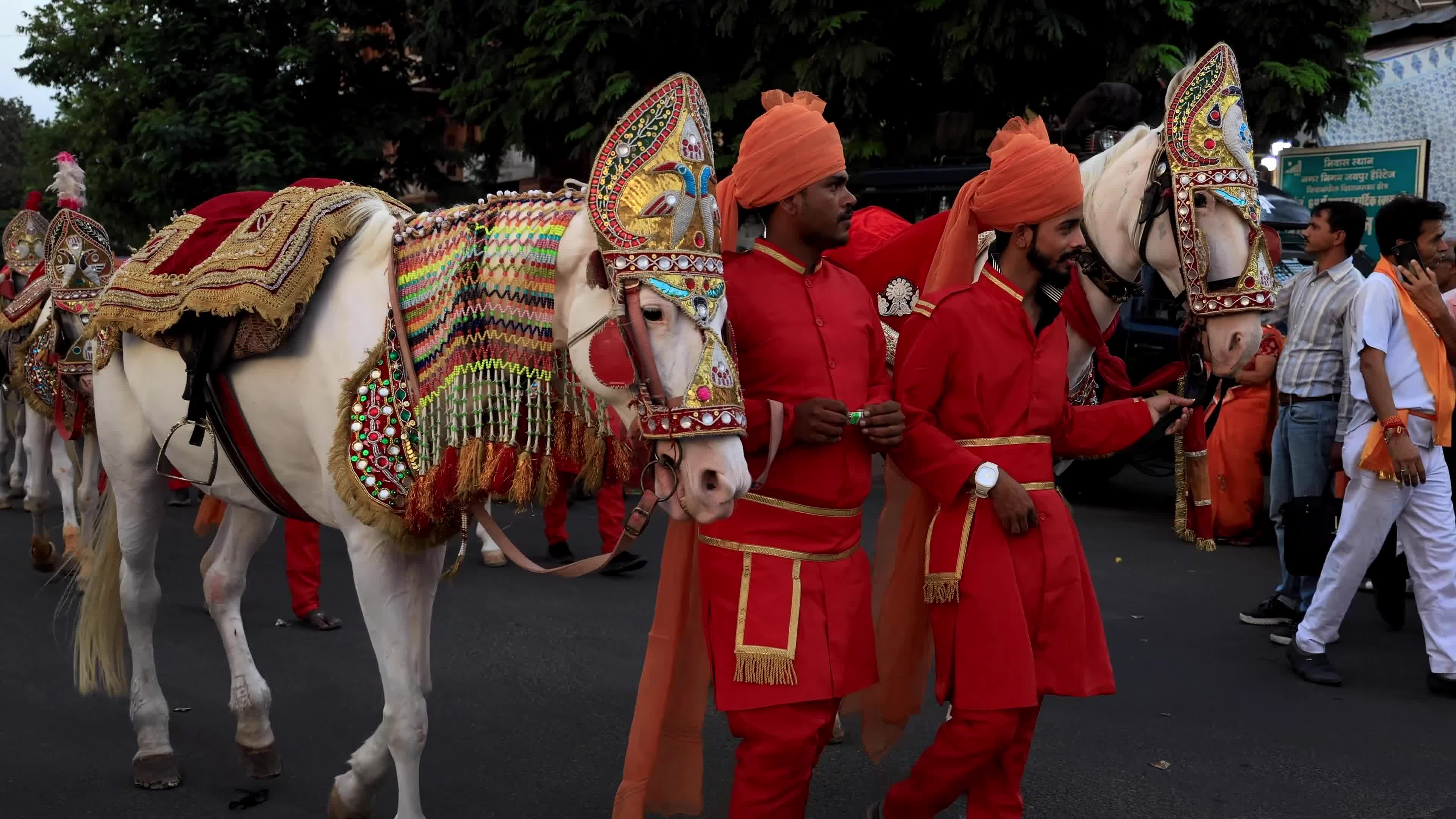 Krishna Janmashtami Procession in Jaipur