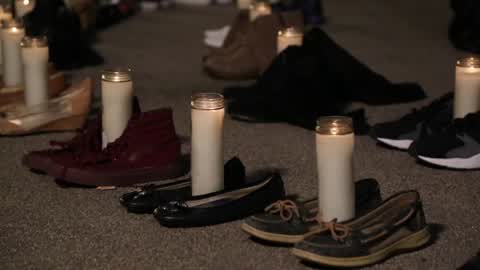 Anti-Violence Vigil In Brooklyn