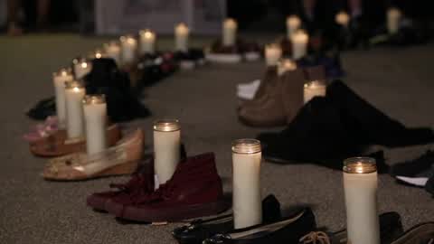 Anti-Violence Vigil In Brooklyn