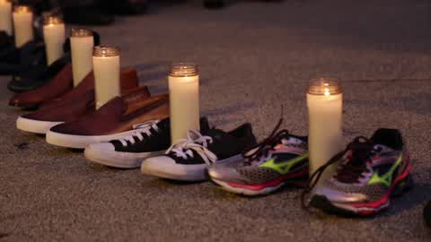 Anti-Violence Vigil In Brooklyn