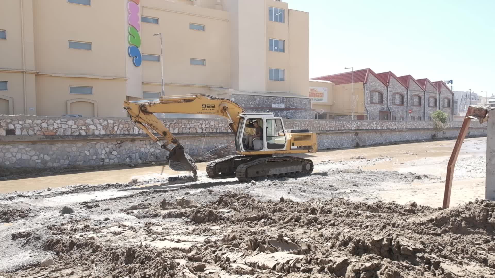City Of Volos Hit By Record Rain And Flash Floods
