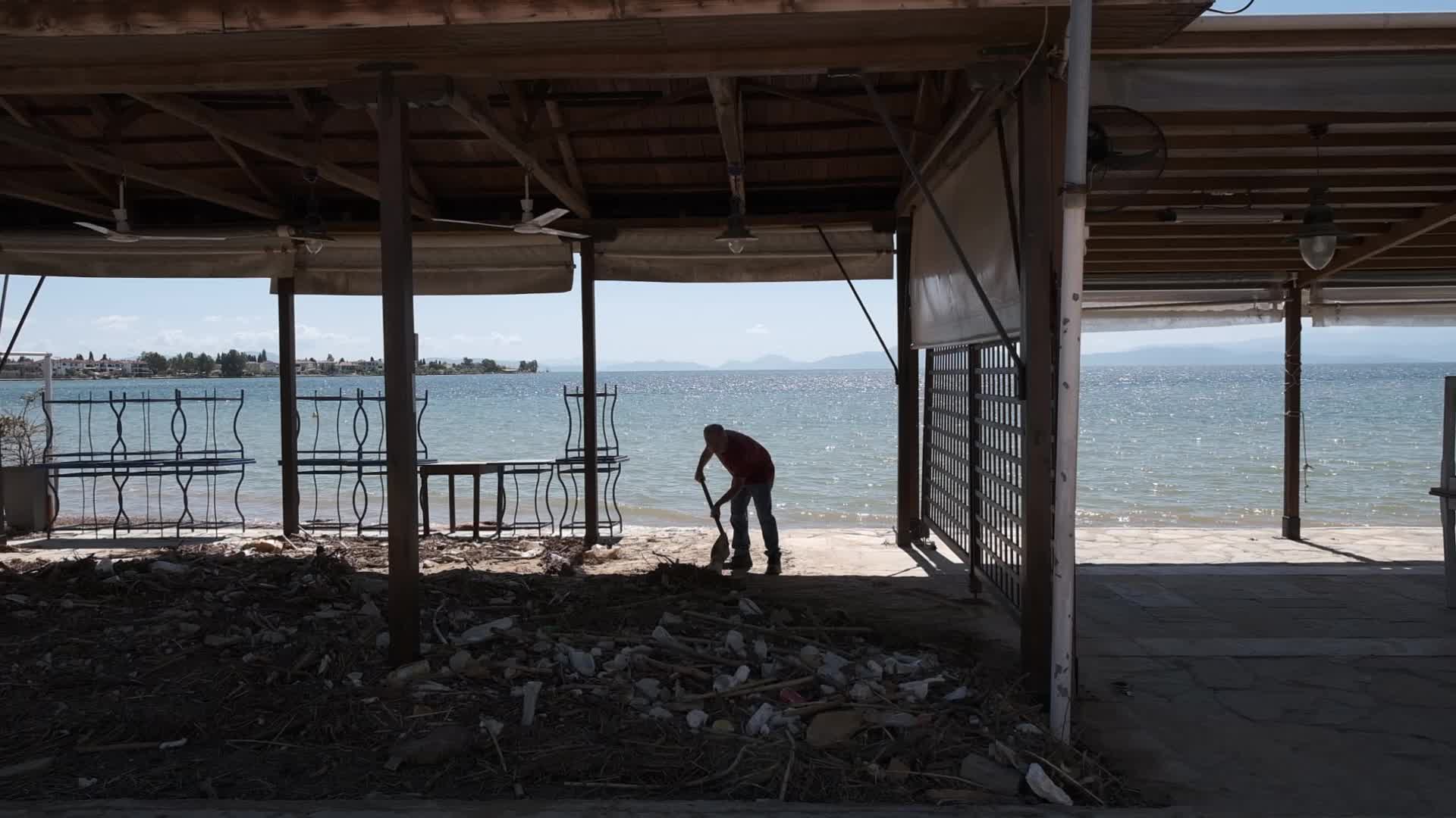 Milina Village Near Pelion Hit By Record Rain And Flash Floods