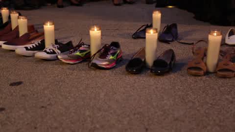 Anti-Violence Vigil In Brooklyn