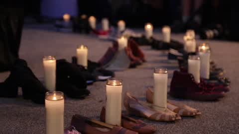 Anti-Violence Vigil In Brooklyn