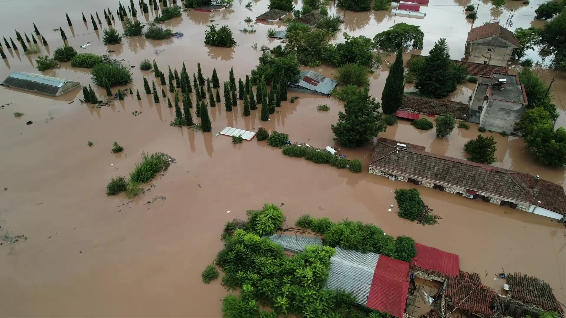 Storm Daniel Aftermath In Greece