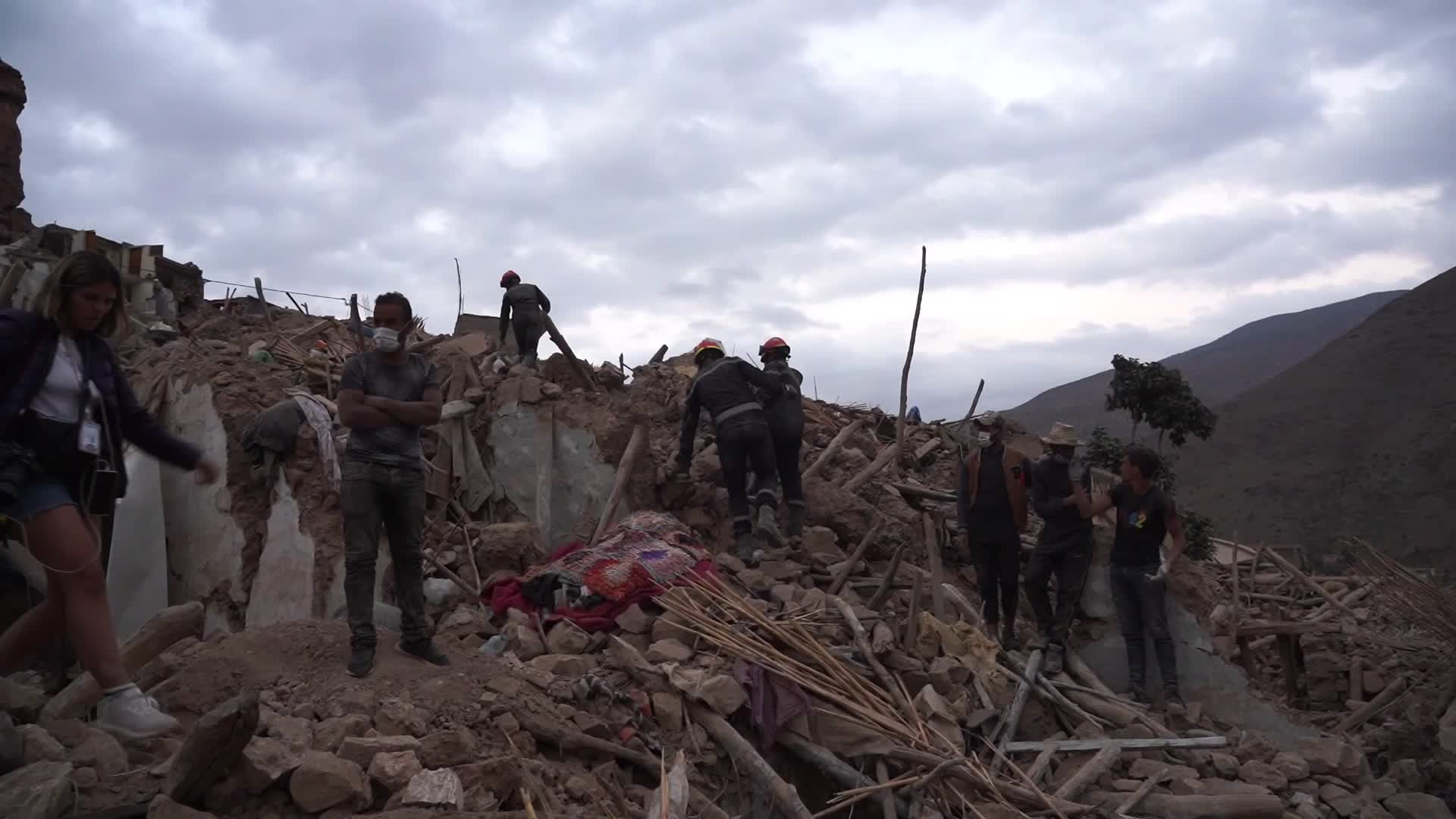 Earthquake Aftermath in Al-Haouz: Rescue Operations Continue in Remote Moroccan Villages