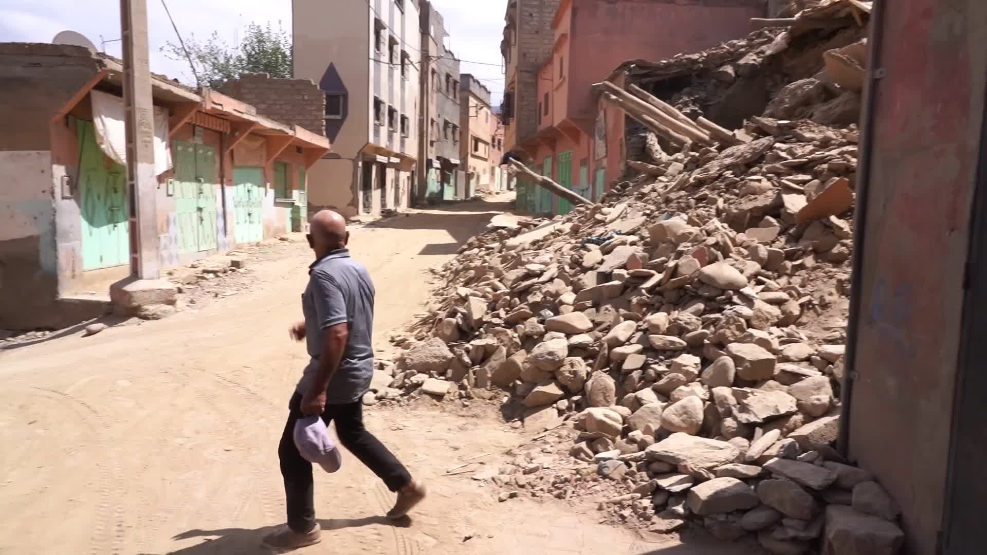 Aftermath of Morocco Earthquake
