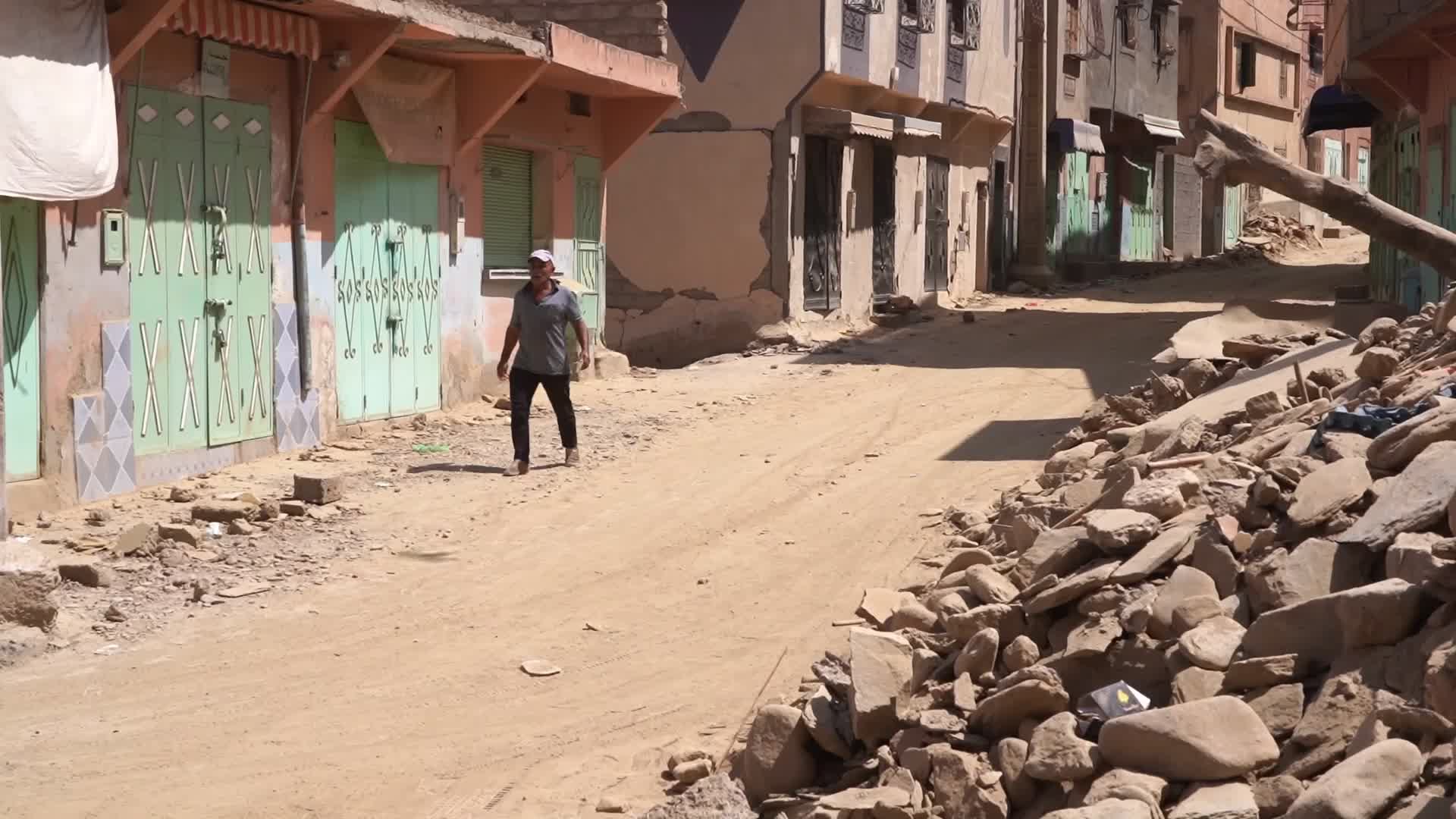Aftermath of Morocco Earthquake