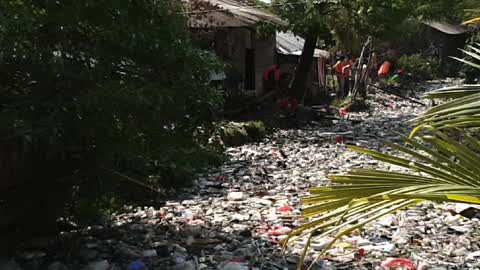 Indonesian 'Happy River' Polluted