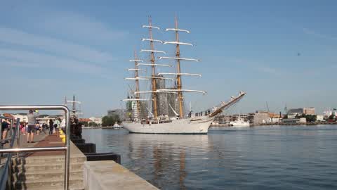 Brazilian Frigate Cisne Branco Visits Gdynia