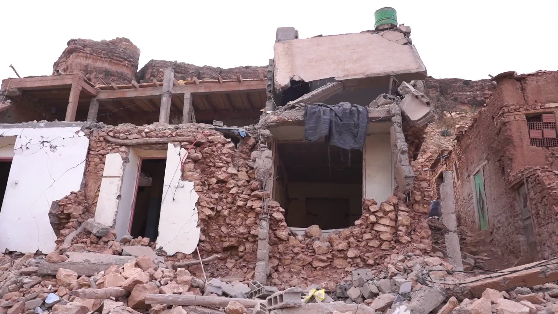 Afermath of Morocco Earthquake