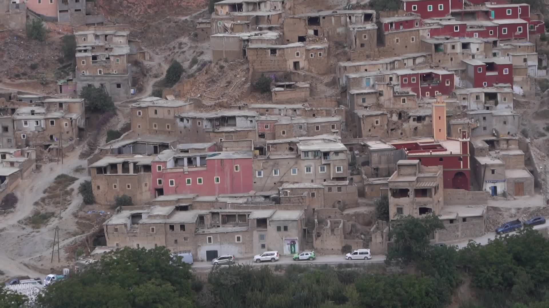 Afermath of Morocco Earthquake