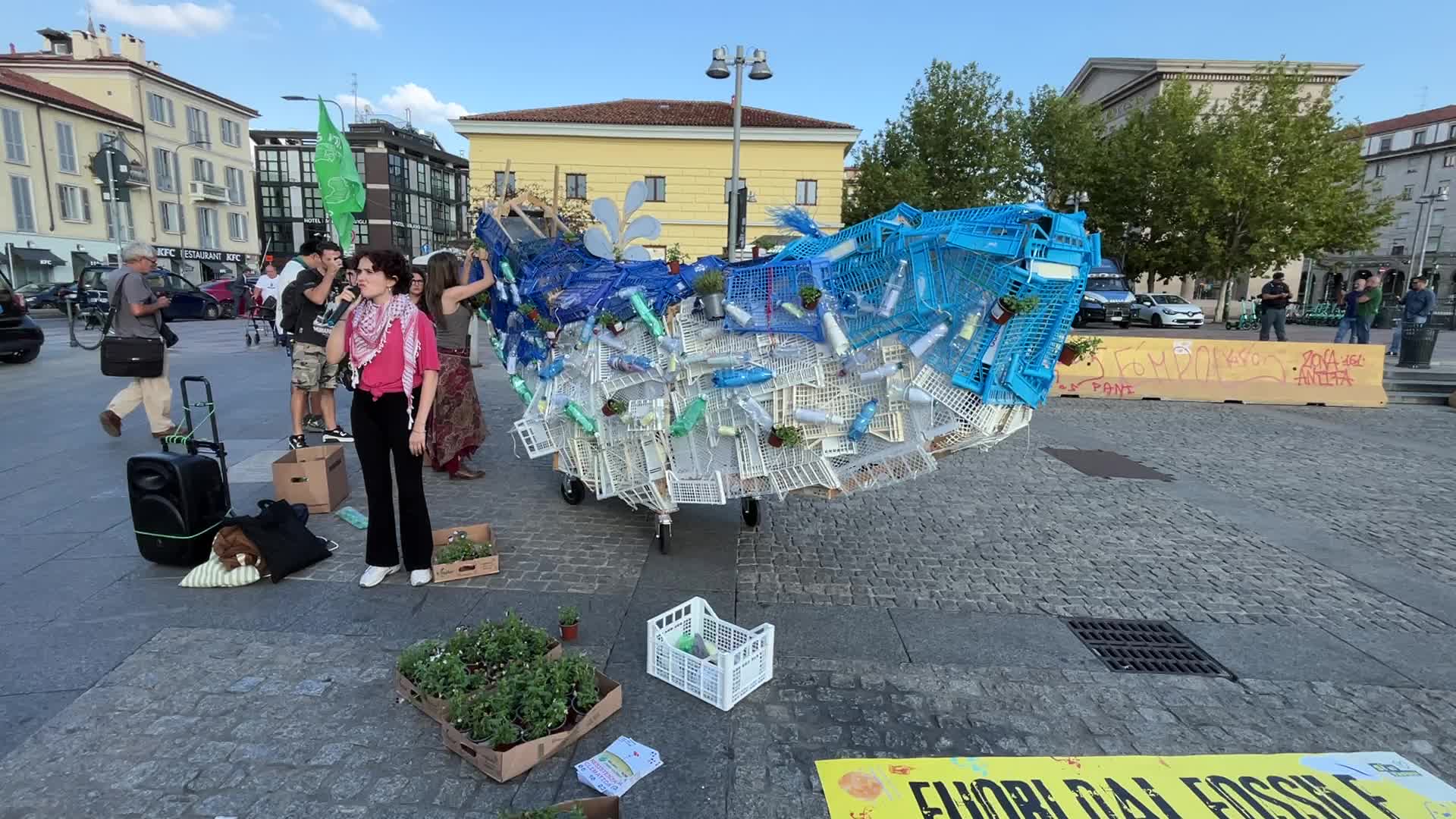 Fridays for Future demonstration in Milan