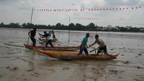 'Leper Boat' The Unique Tourism Attaction From Riau