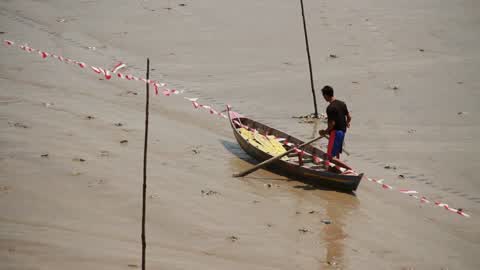 'Leper Boat' The Unique Tourism Attaction From Riau