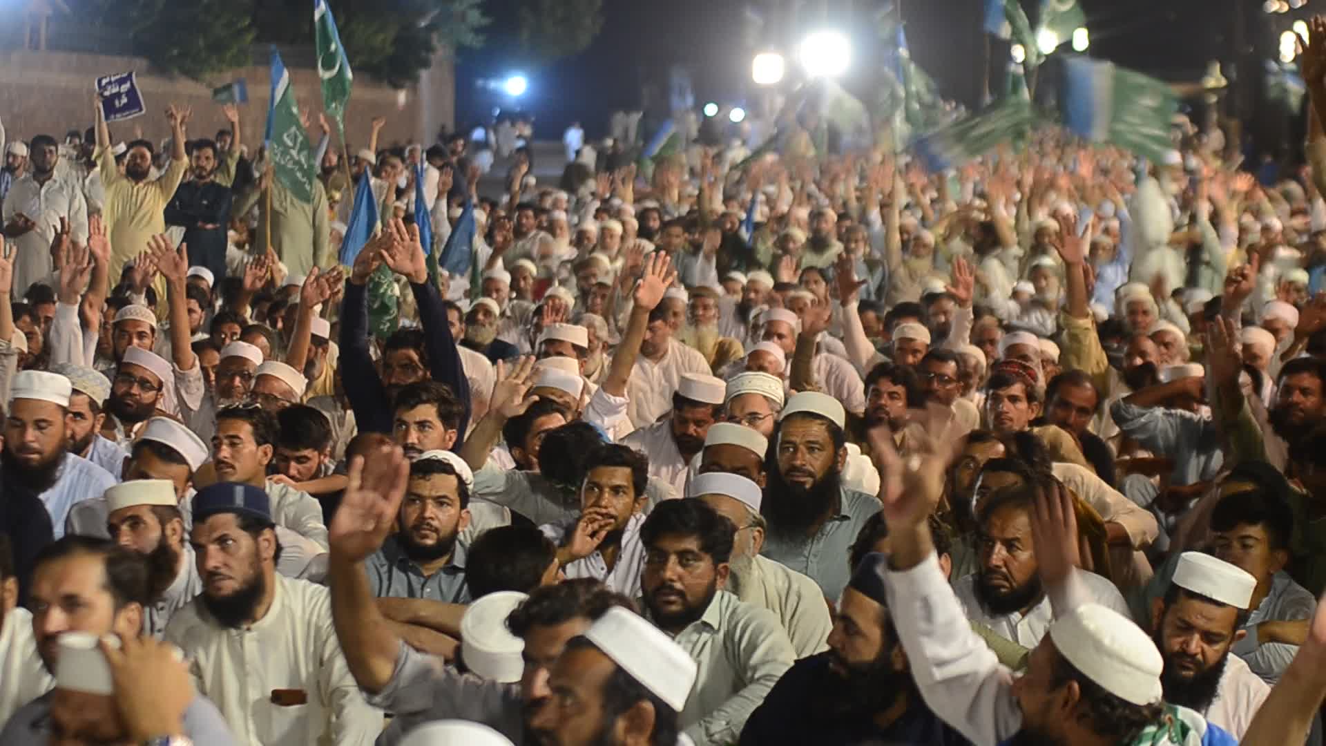 Jamat-e-Islami protest against inflation and rising fuel prices in Peshawar
