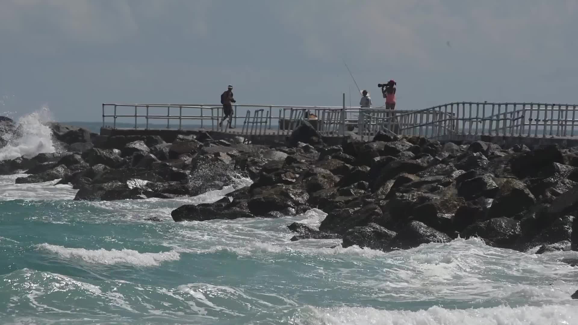 Hurricane Lee Brings Heavy Surf to Central Florida Coast