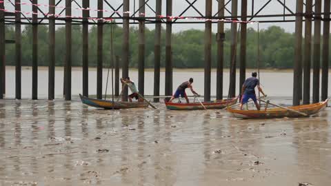 'Leper Boat' The Unique Tourism Attaction From Riau