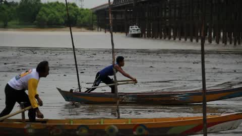 'Leper Boat' The Unique Tourism Attaction From Riau