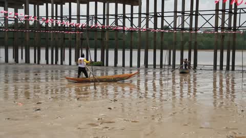 'Leper Boat' The Unique Tourism Attaction From Riau