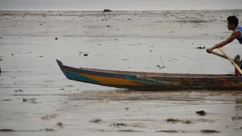 'Leper Boat' The Unique Tourism Attaction From Riau
