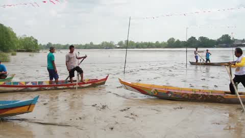 'Leper Boat' The Unique Tourism Attaction From Riau