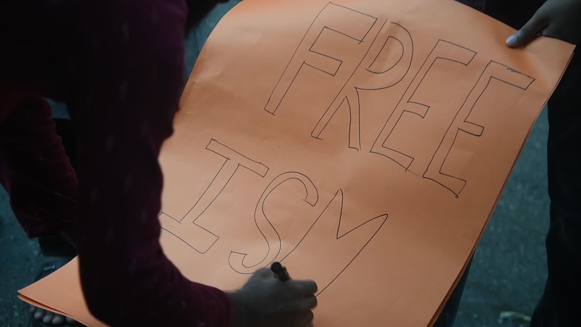 Protest In Dhaka, Bangladesh