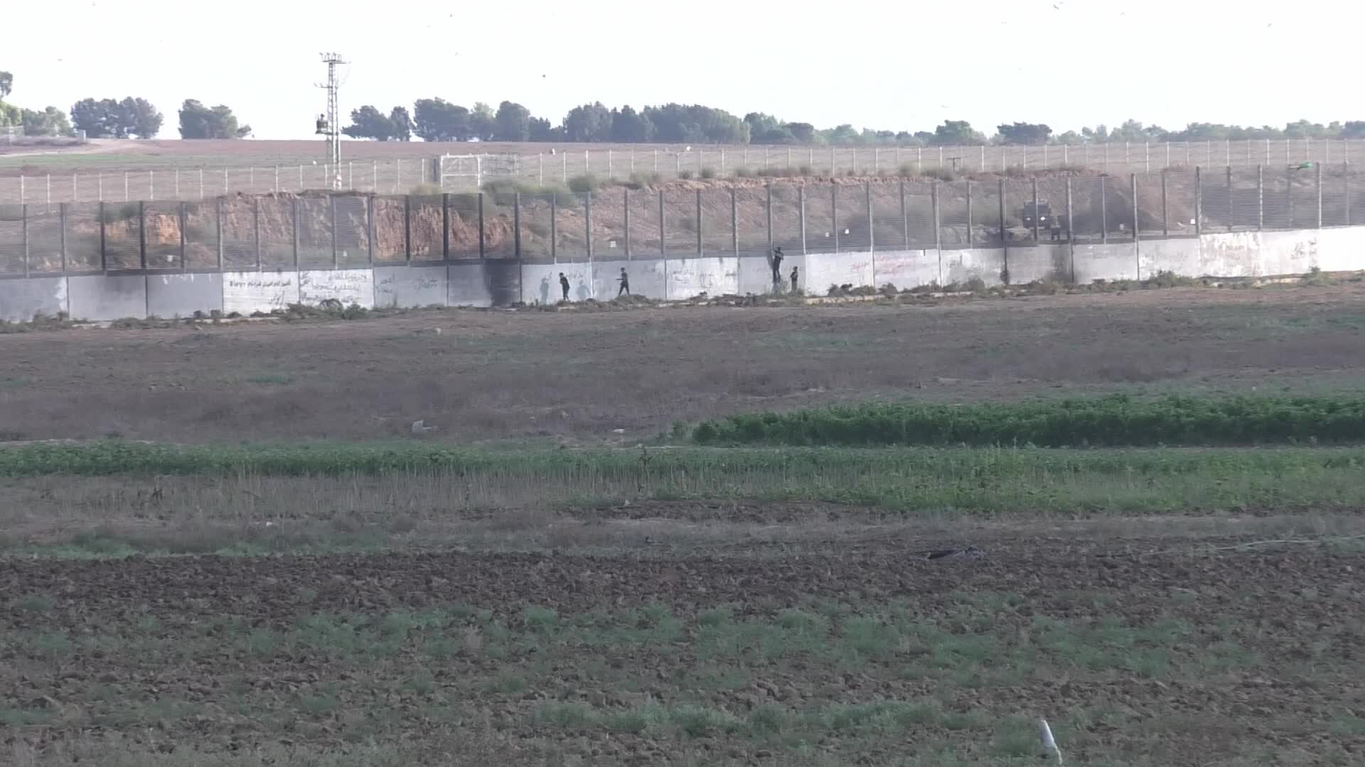 Clashes In Gaza at Palestine-Israel Border