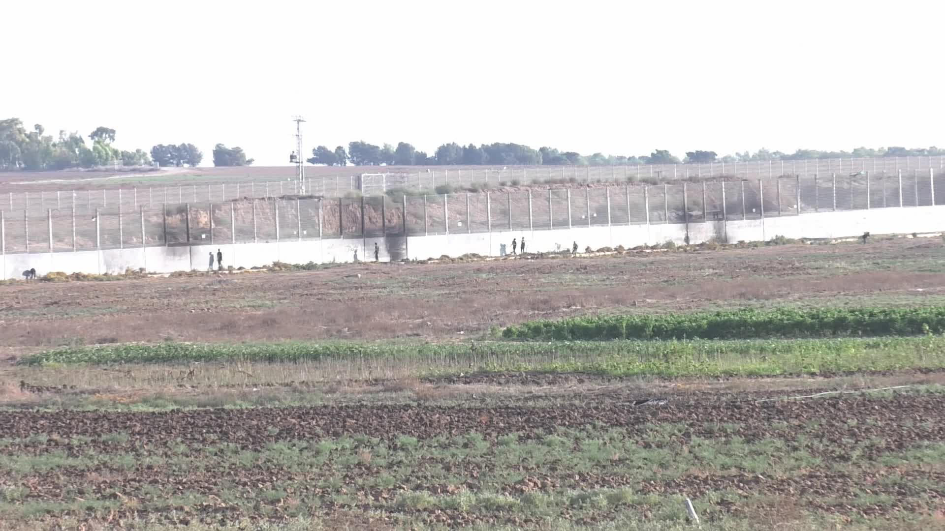 Clashes In Gaza at Palestine-Israel Border