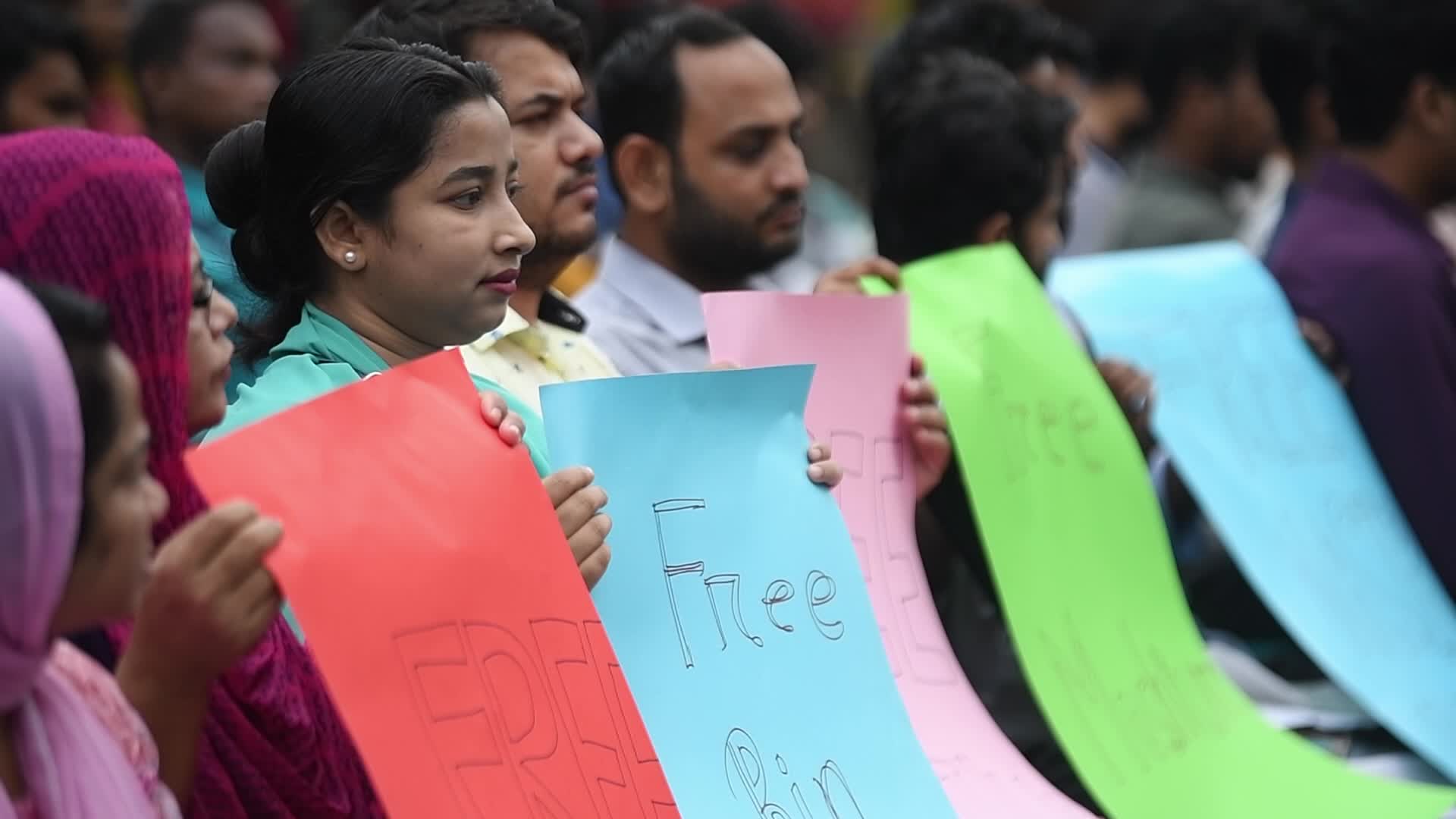 Protest In Dhaka, Bangladesh