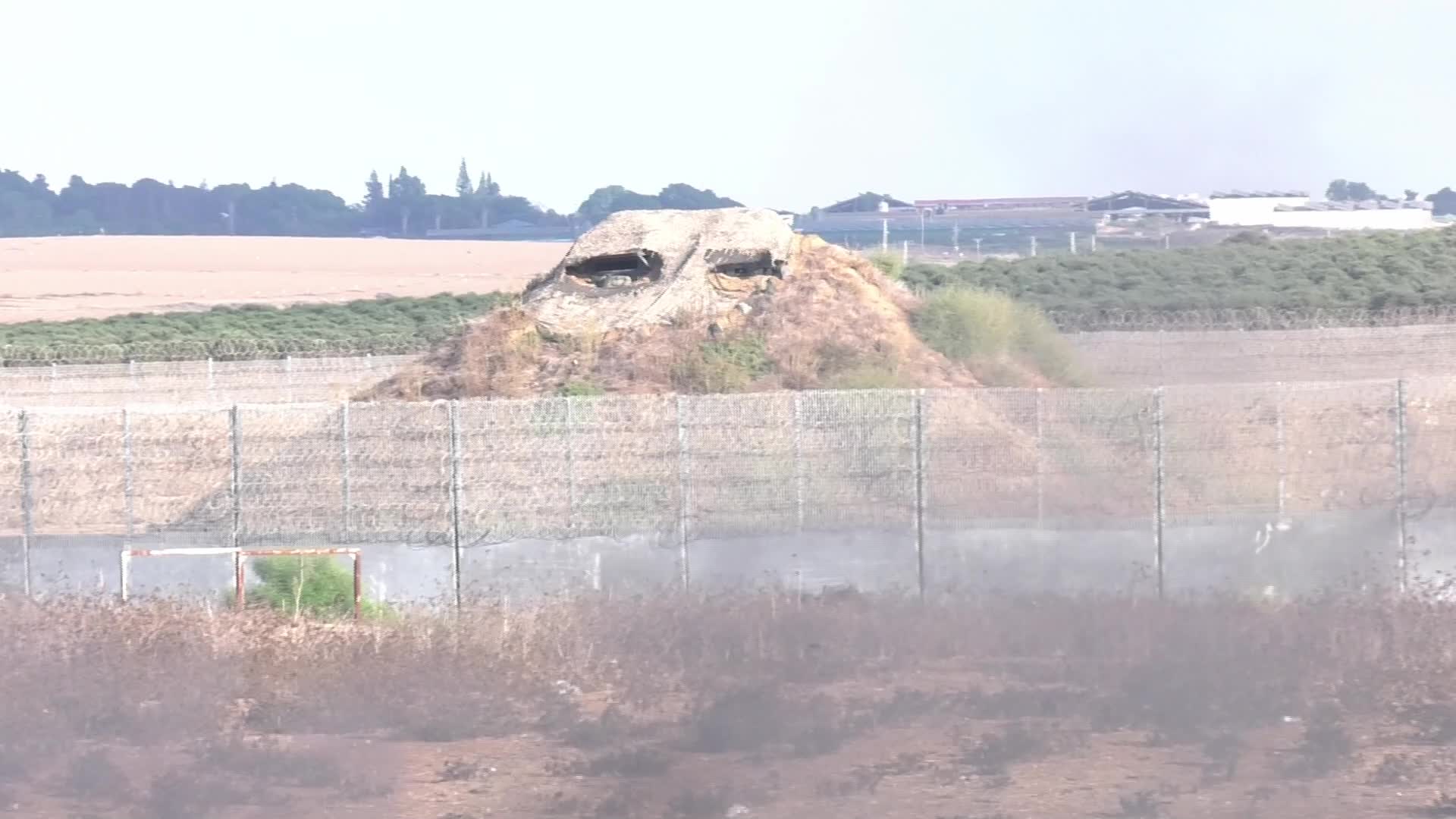 Clashes In Gaza at Palestine-Israel Border