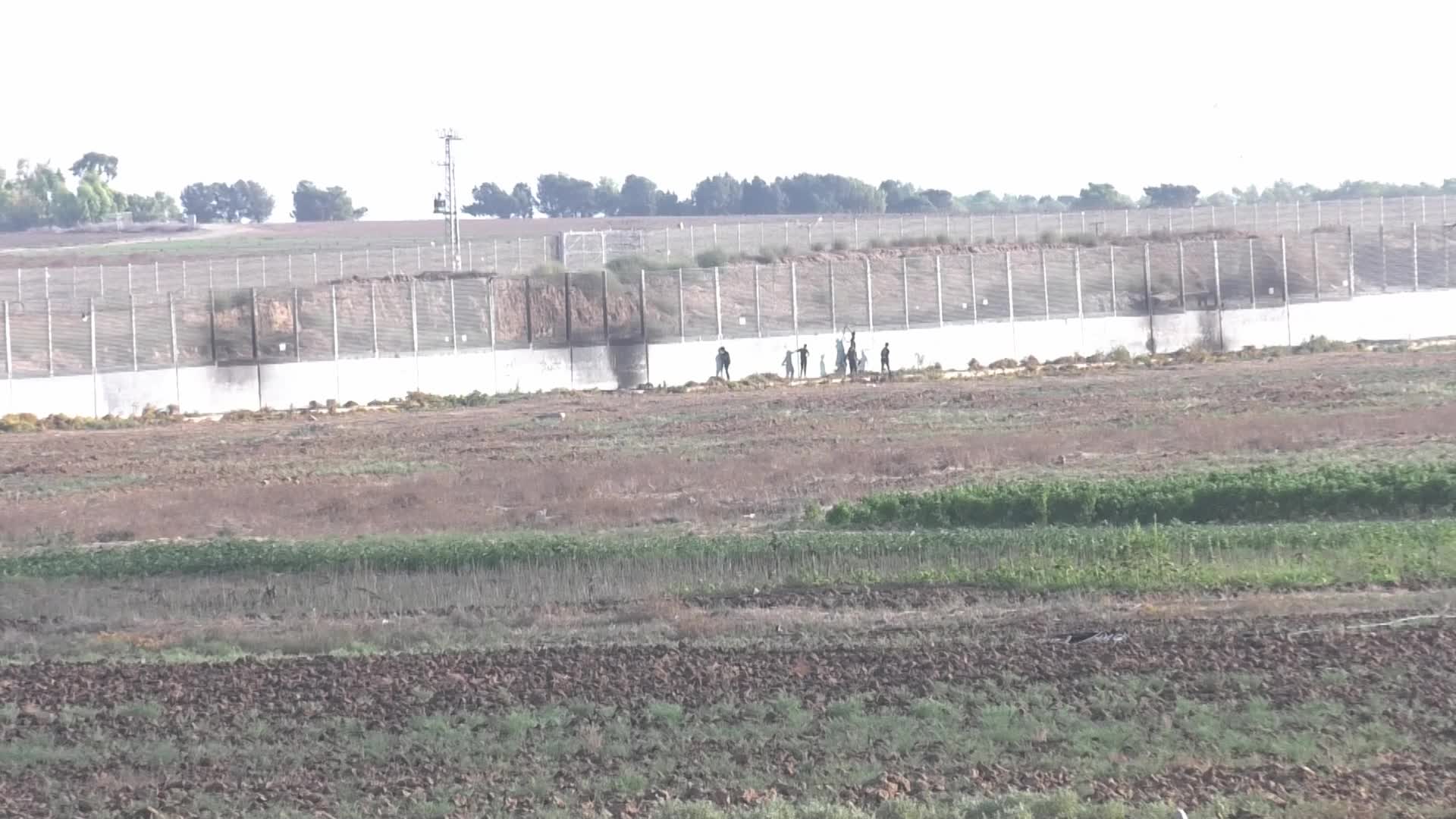 Clashes In Gaza at Palestine-Israel Border