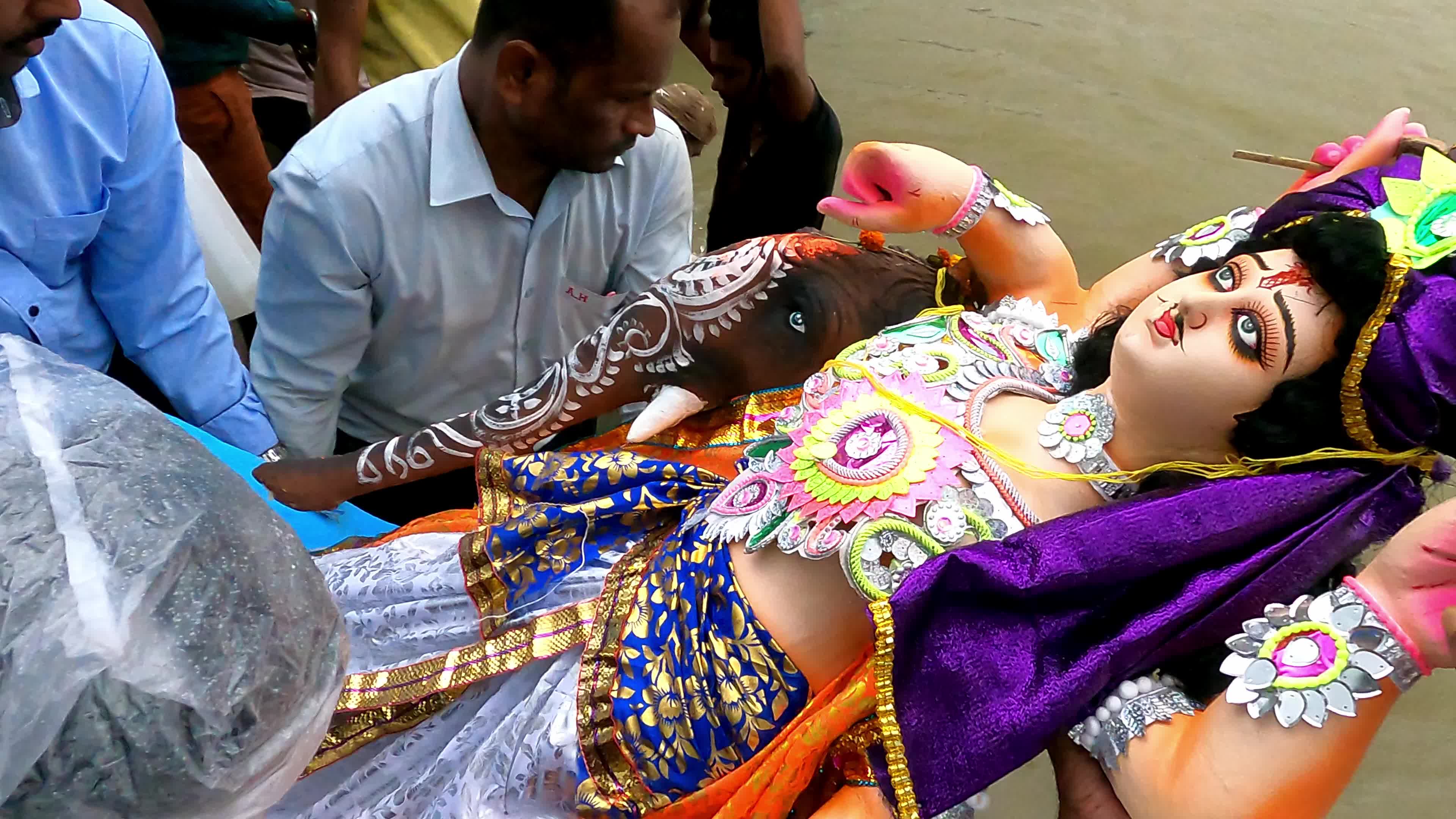 Vishwakarma Puja Festival in Kolkata, India