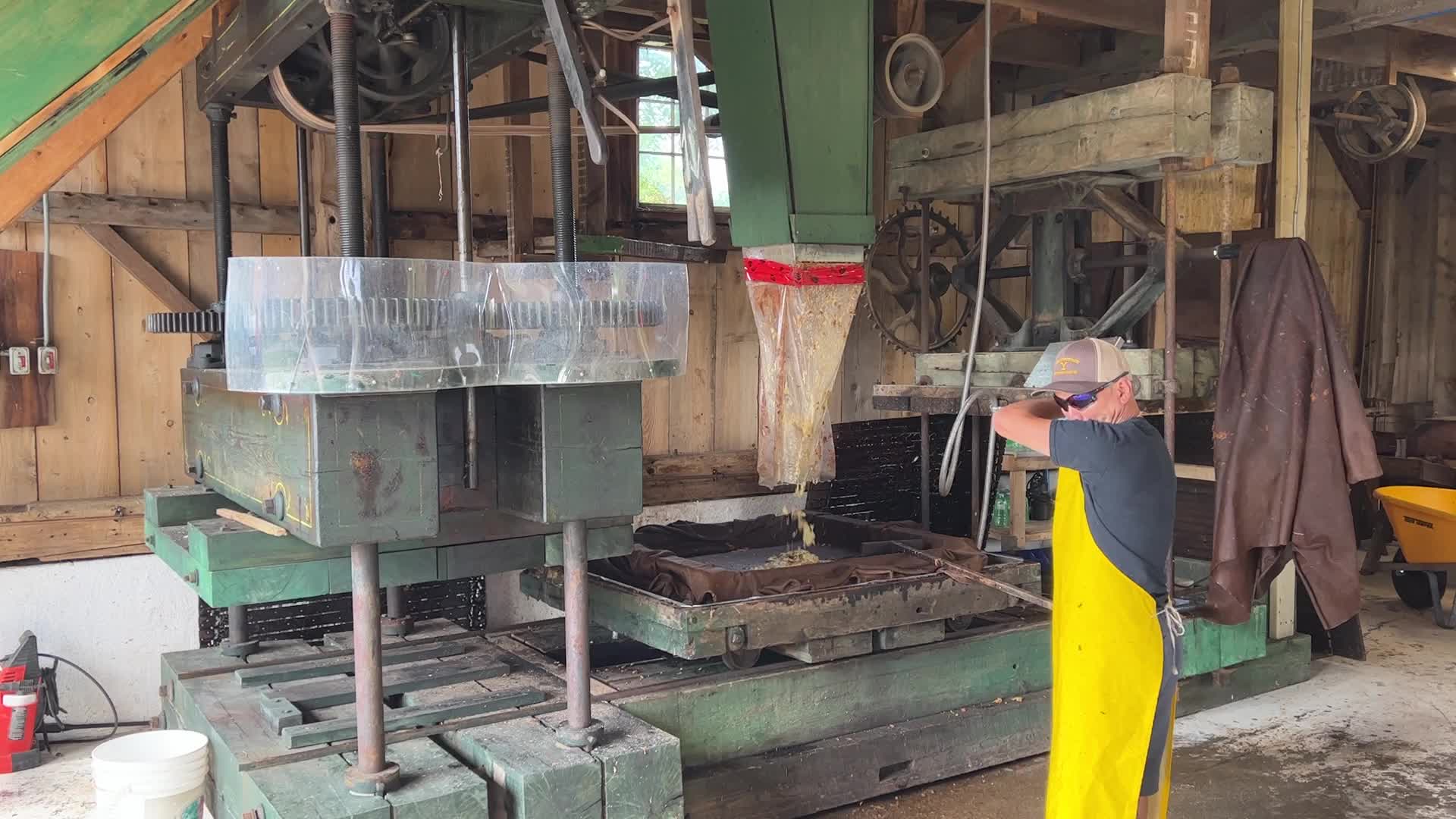 Apple cider production in Canada