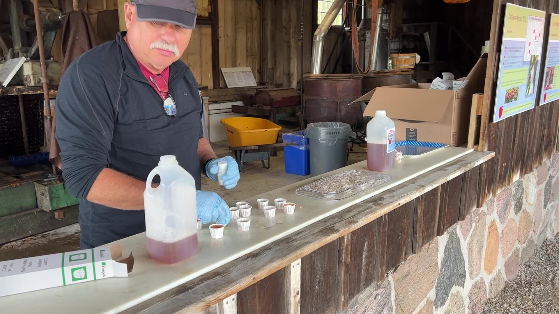 Apple cider production in Canada