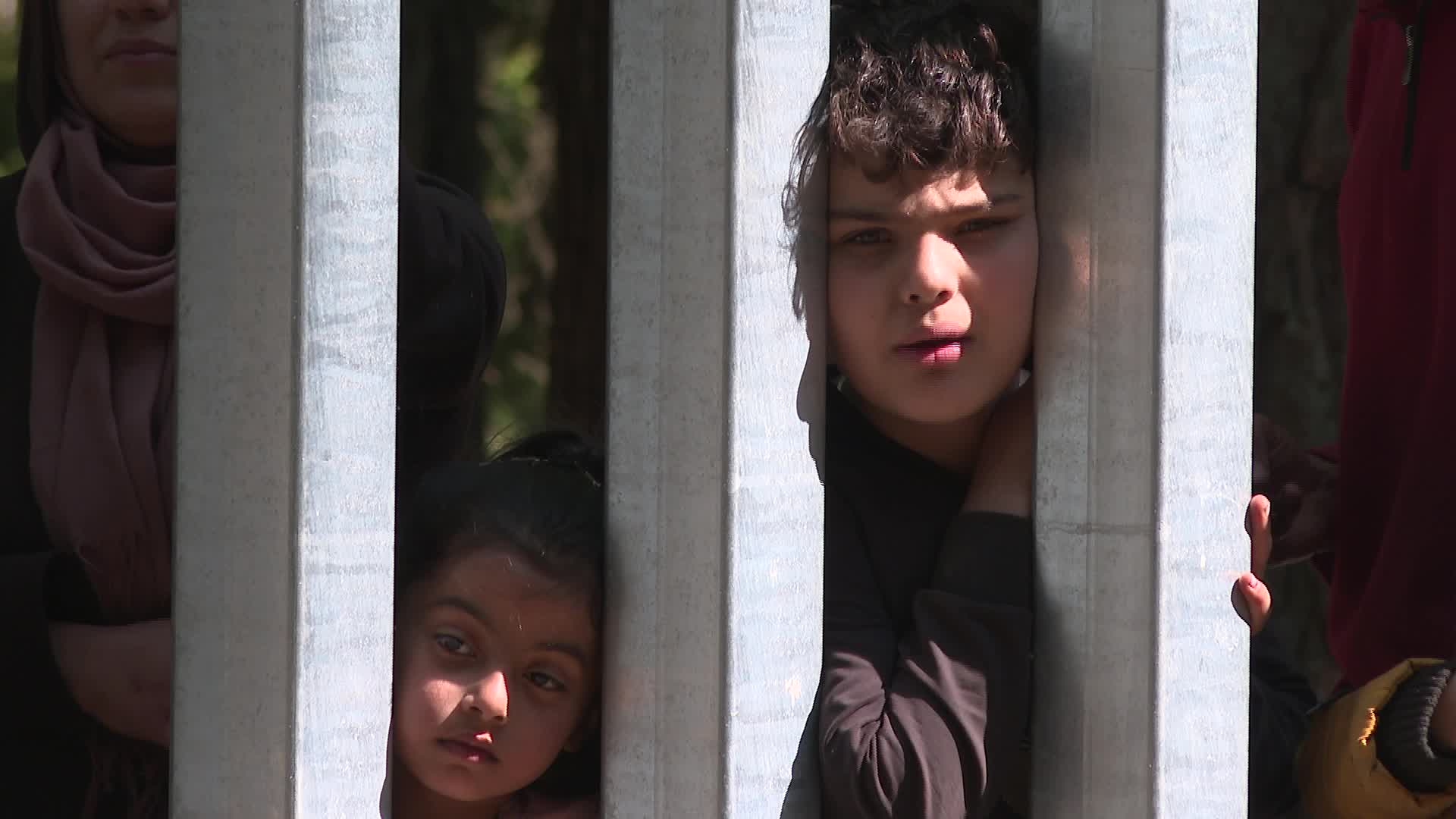 Migrants stuck at Poland's border wall with Belarus