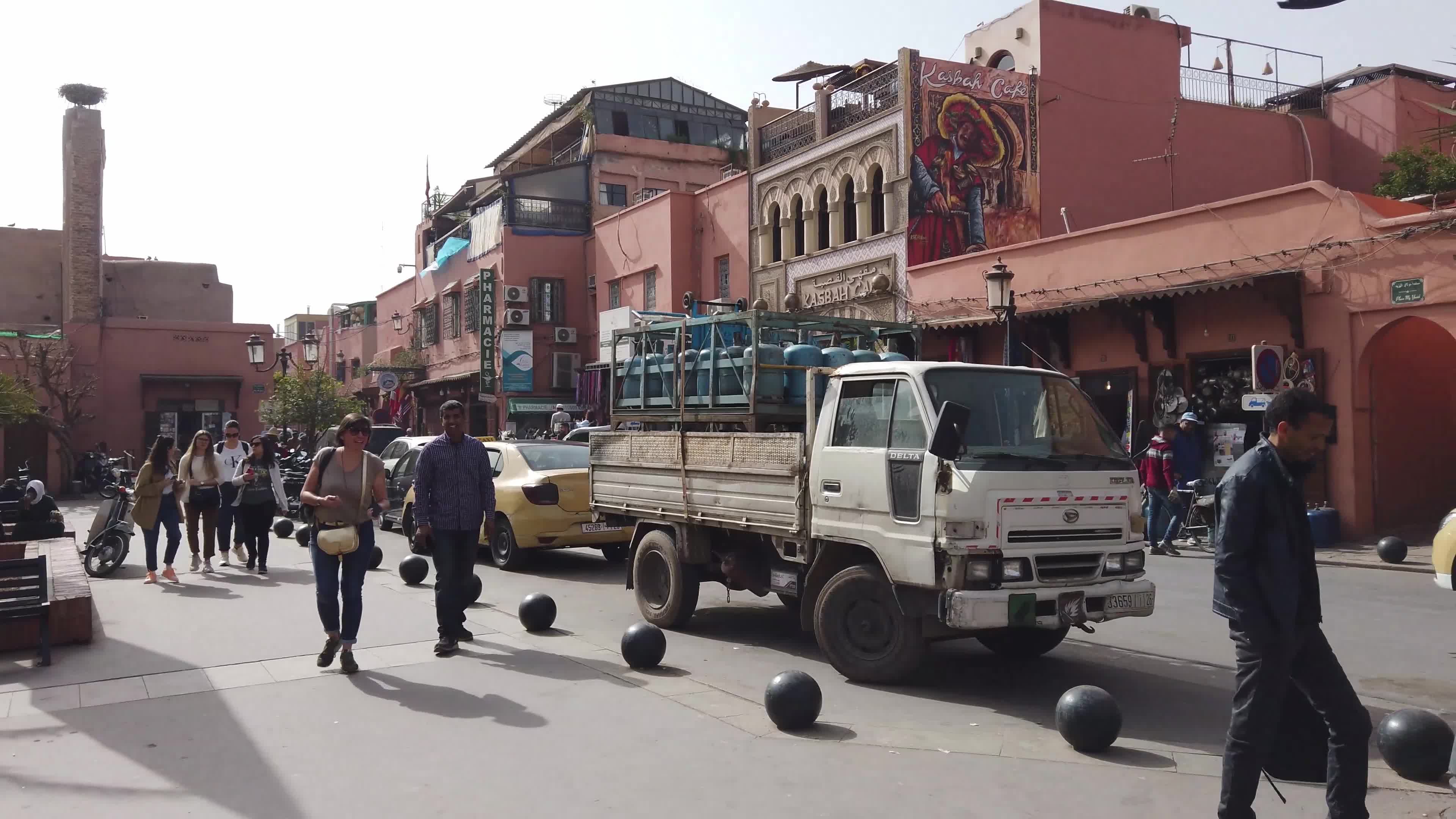 Daily life in Marrakech (Marocco) before the earthquake